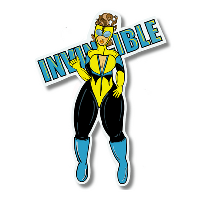 Invincible Recreated Sticker – Heroic Legends Collection - Doobie Duo