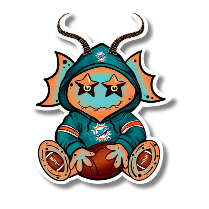 Miami-Doobie and Friends Sticker & Magnet Collectors Set - Doobie Duo