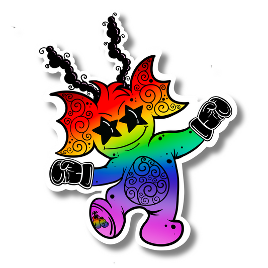 Miss Jabs-Doobie and Friends Sticker & Magnet Collectors - Doobie Duo
