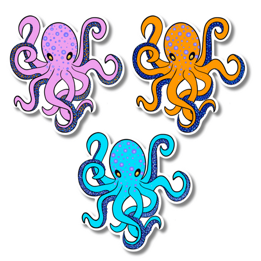 Octopus Sticker – Ocean Wonders Collection - Doobie Duo