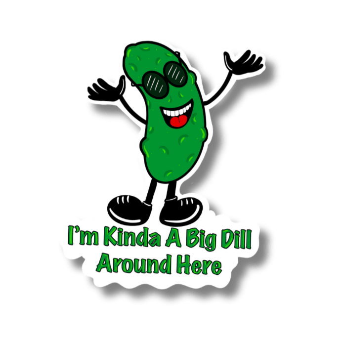 Food Puns Sticker – Delicious Humor Collection - Doobie Duo
