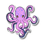 Octopus Sticker – Ocean Wonders Collection - Doobie Duo