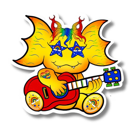 Rain-Doobie and Friends Sticker & Magnet Collectors - Doobie Duo