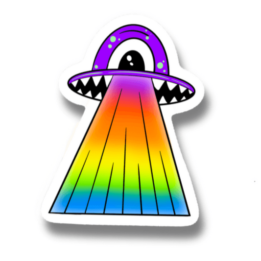 Space Ship Sticker – Galactic Adventure Collection - Doobie Duo