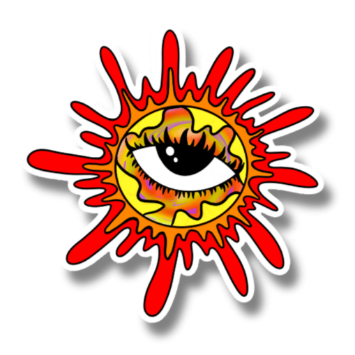 Sun Sticker – Radiant Energy Collection Decor - Doobie Duo
