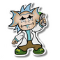 Rick-Doobie and Friends Sticker & Magnet Collectors - Doobie Duo