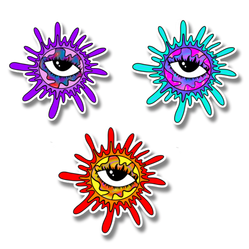 Sun Sticker – Radiant Energy Collection Decor - Doobie Duo