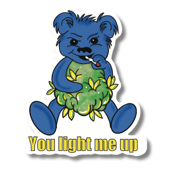 Bud Bear Stickers – Bright Moments Collection - Doobie Duo