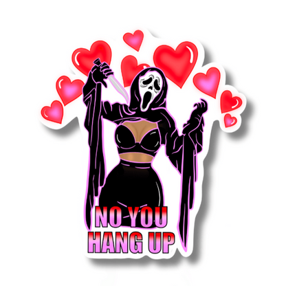 Ghostface Valentine Sticker - Doobie Duo