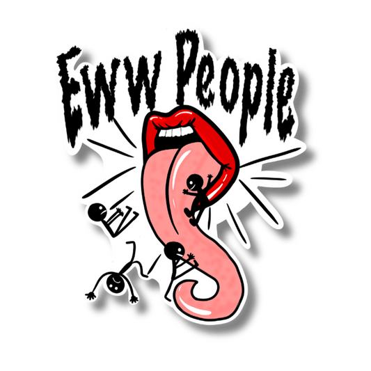 Eww People Sticker – Quirky Vibes Collection - Doobie Duo