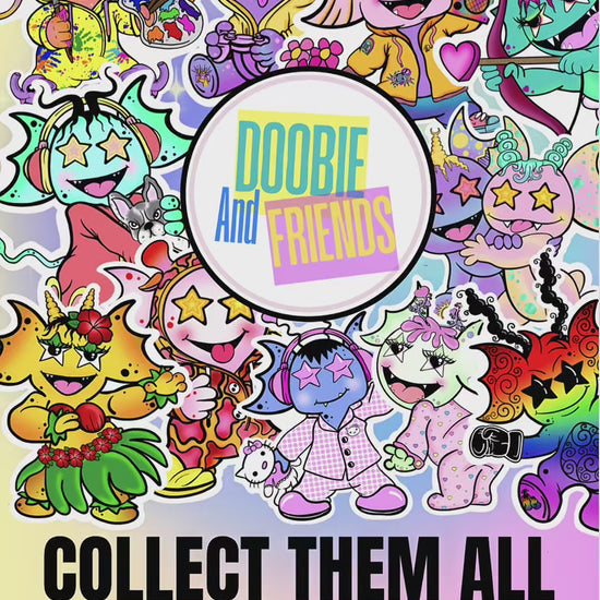 Doobie and friends stickers and magnets video
